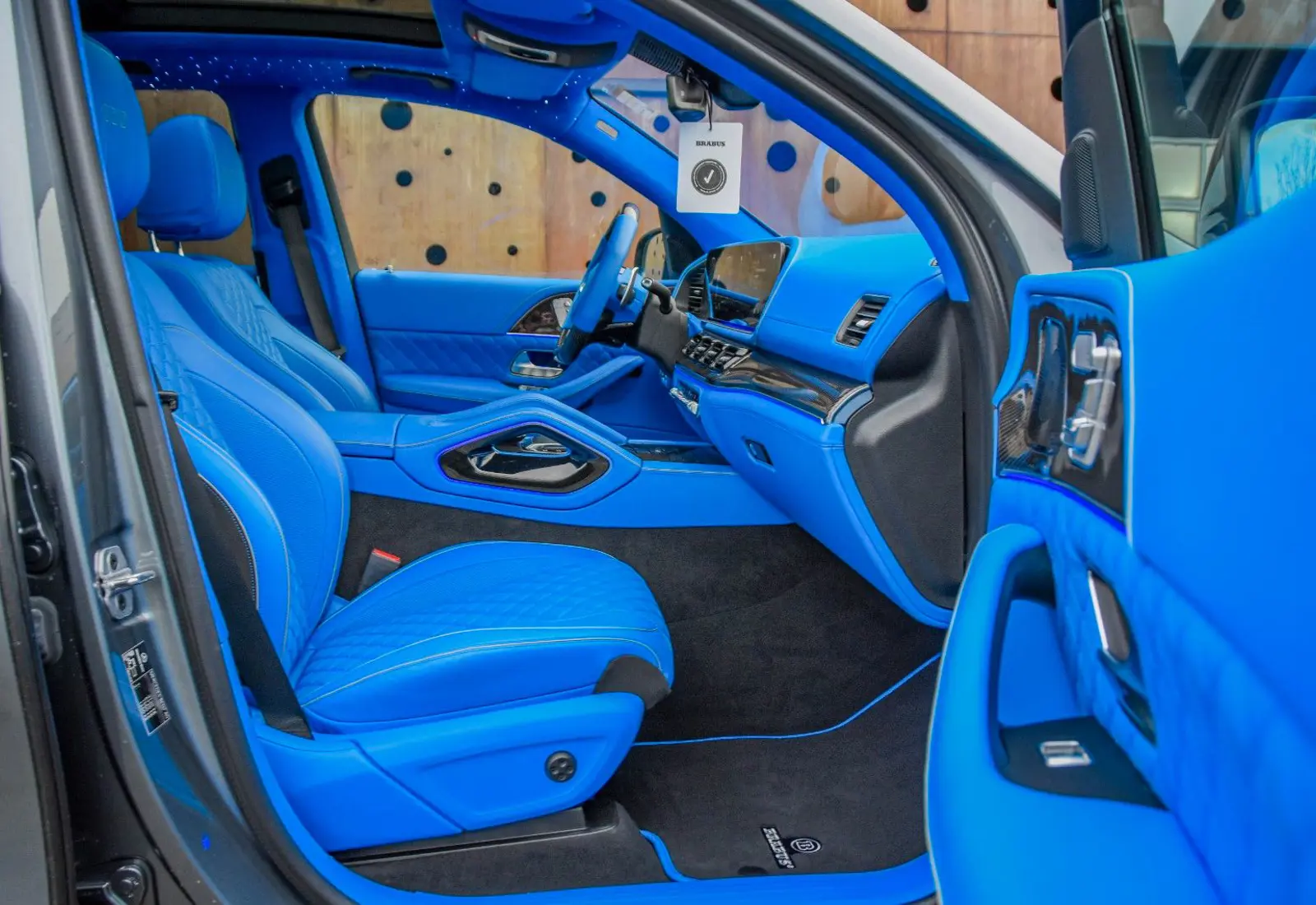 Mercedes-Benz GLE 800 BRABUS * CARBON * FULL ROYAL BLUE INT * NEU *  - 43827