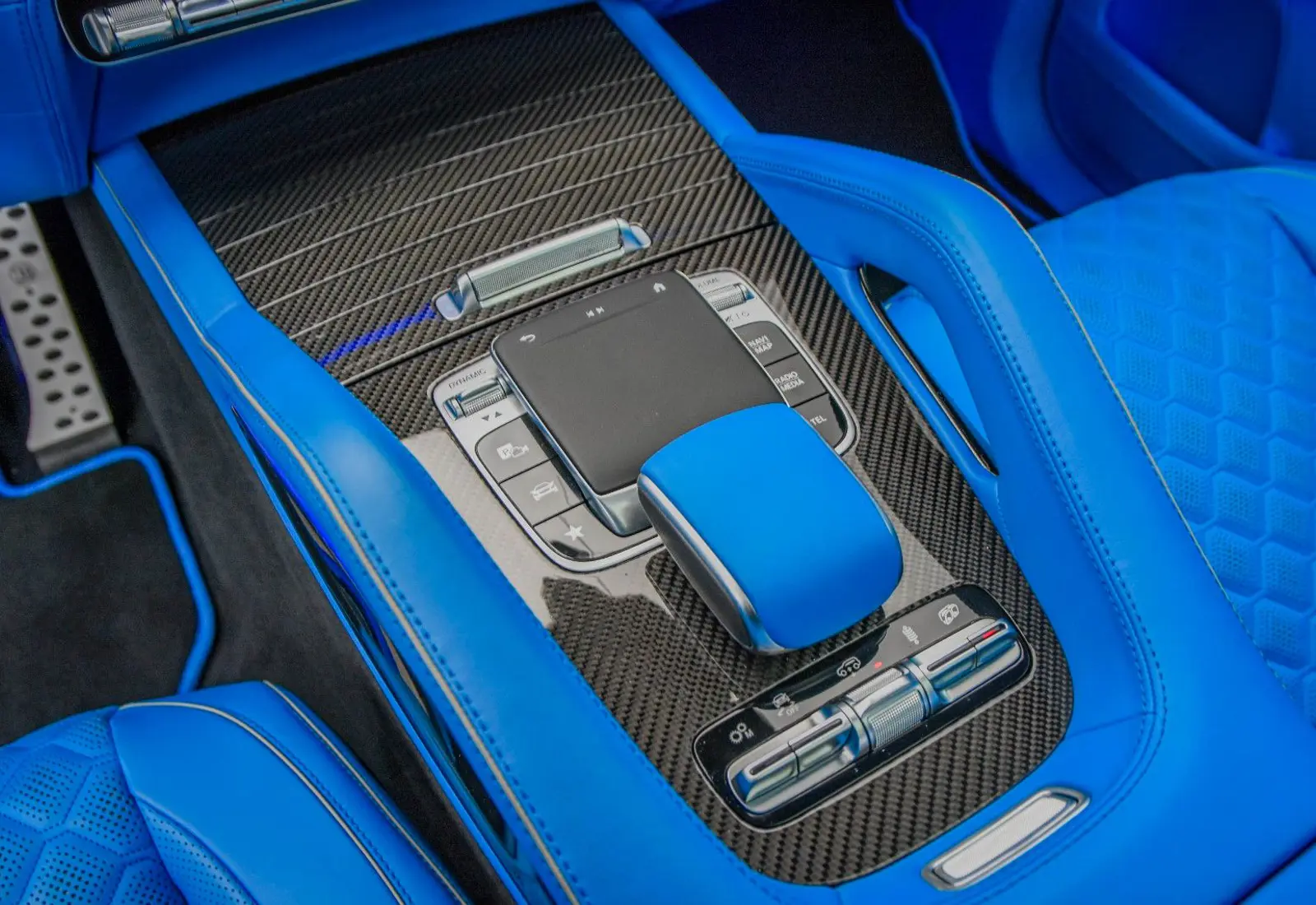 Mercedes-Benz GLE 800 BRABUS * CARBON * FULL ROYAL BLUE INT * NEU *  - 43823
