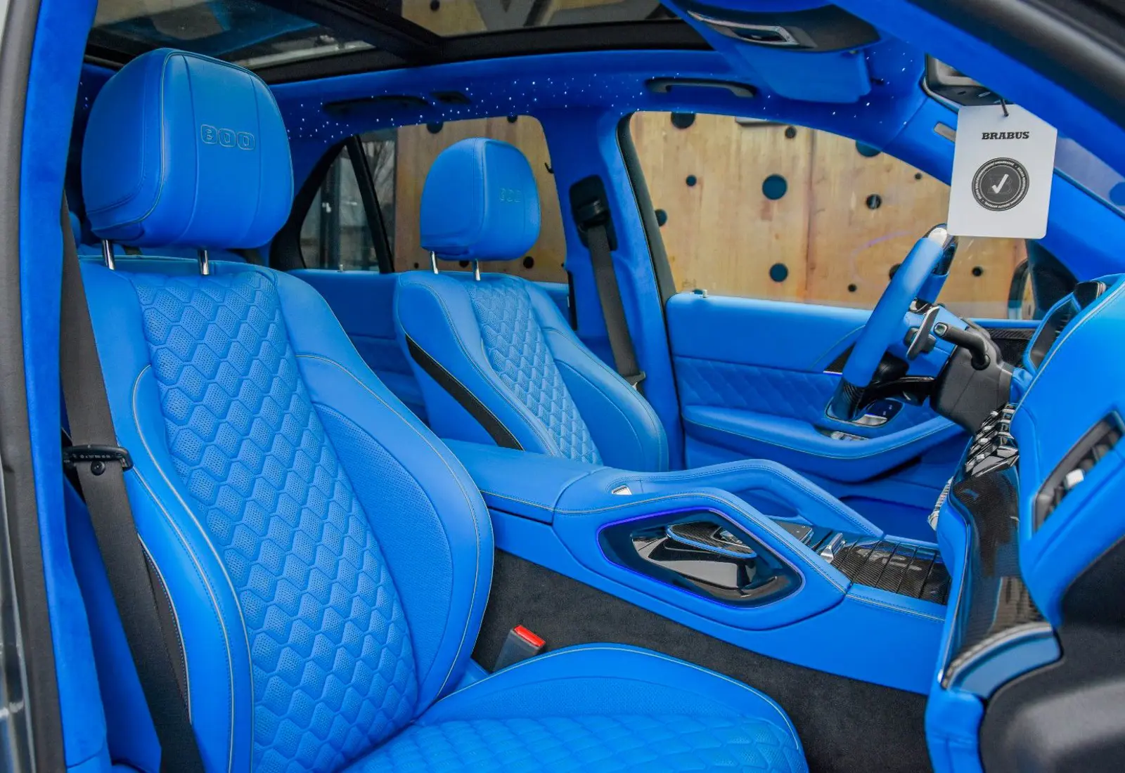 Mercedes-Benz GLE 800 BRABUS * CARBON * FULL ROYAL BLUE INT * NEU *  - 43828