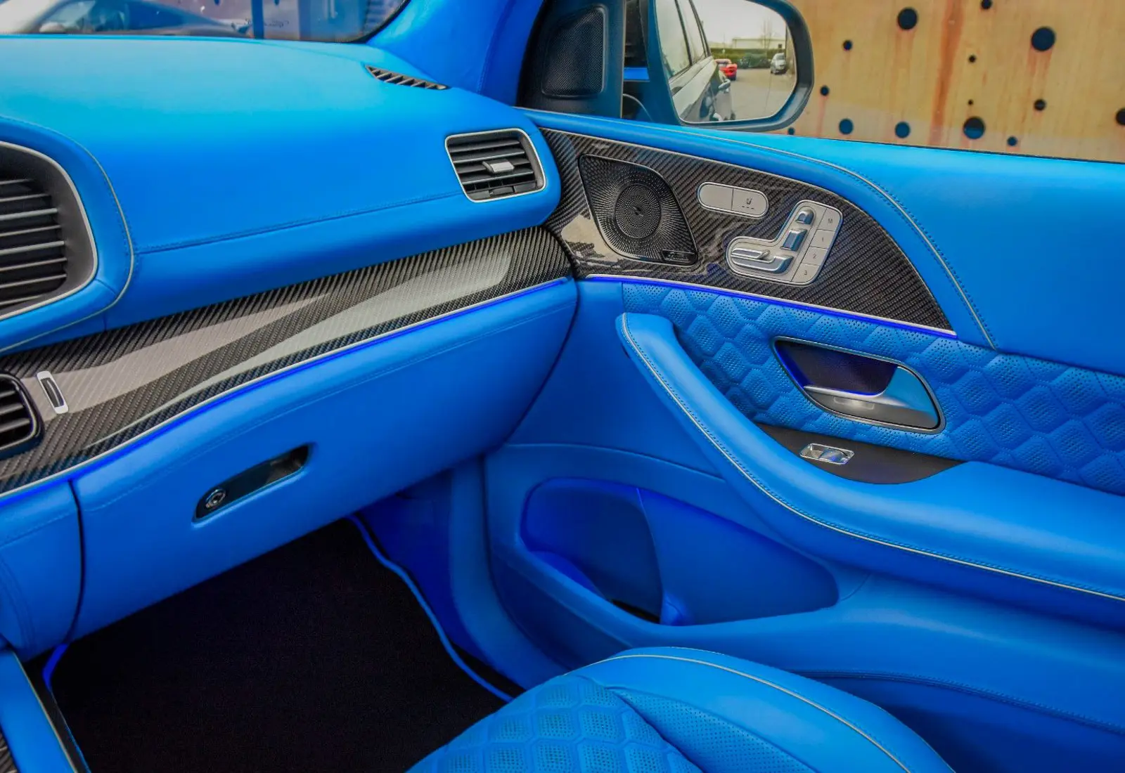 Mercedes-Benz GLE 800 BRABUS * CARBON * FULL ROYAL BLUE INT * NEU *  - 43825